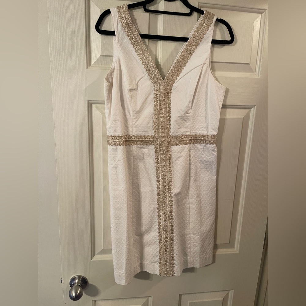 Lilly Pulitzer White Shift Dress